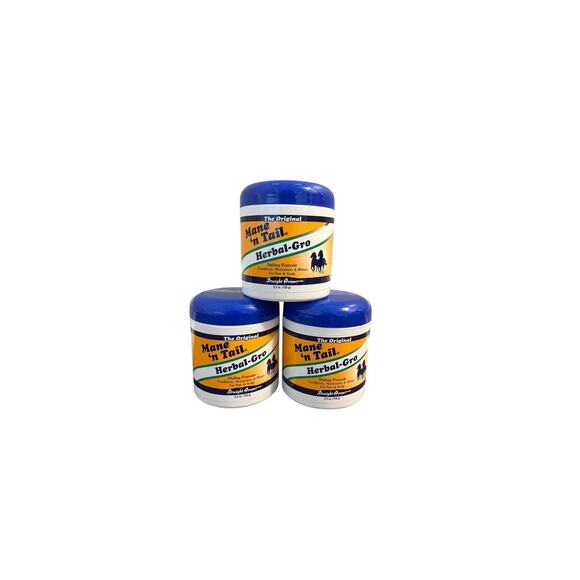 3 Mane 'N Tail Herbal-Gro Styling Pomade 5.5 Oz. Each Ships Fast - Picture 1 of 1